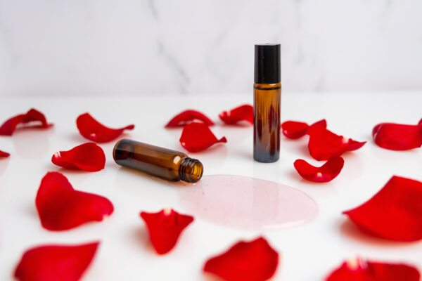 Our Rose Oil is great for irritated skin, fading scars & stretch marks, acne, and wrinkles. Use as a nightly face oil or spot treatment. Ingredients: Roses, Avocado Oil, Jojoba Oil, Almond Oil*, Rosemary Oil & Vitamin E Oil. Infused with Reiki. *can be crafted without almond oil*