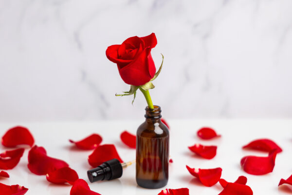 Our Rose Water is hand-crafted with distilled water, roses, and Reiki energy. Cleanse and promote Love using this product as a face, hair, or room spray.